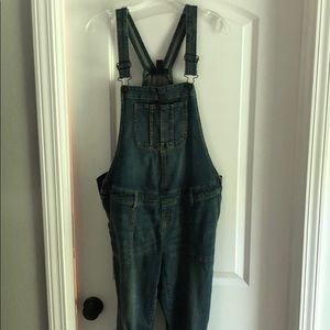 Denim Overalls Indigo Blue size medium Maternity